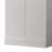 Alessia White 24"W Simplistic Modern Double Door Storage Cabinet