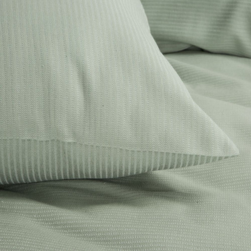 Solid Colour Duvet Cover with Pillowcases