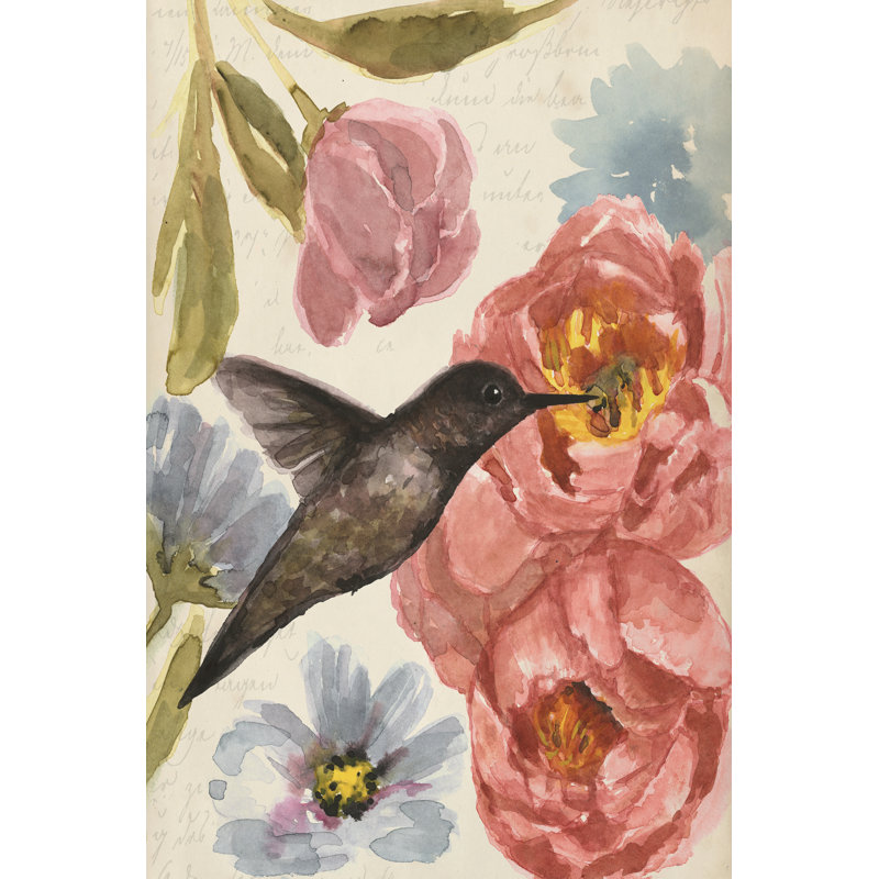 Nectar's Sip I by Annie Warren - Painting, Wrapped Canvas, 122cm H x 81cm W