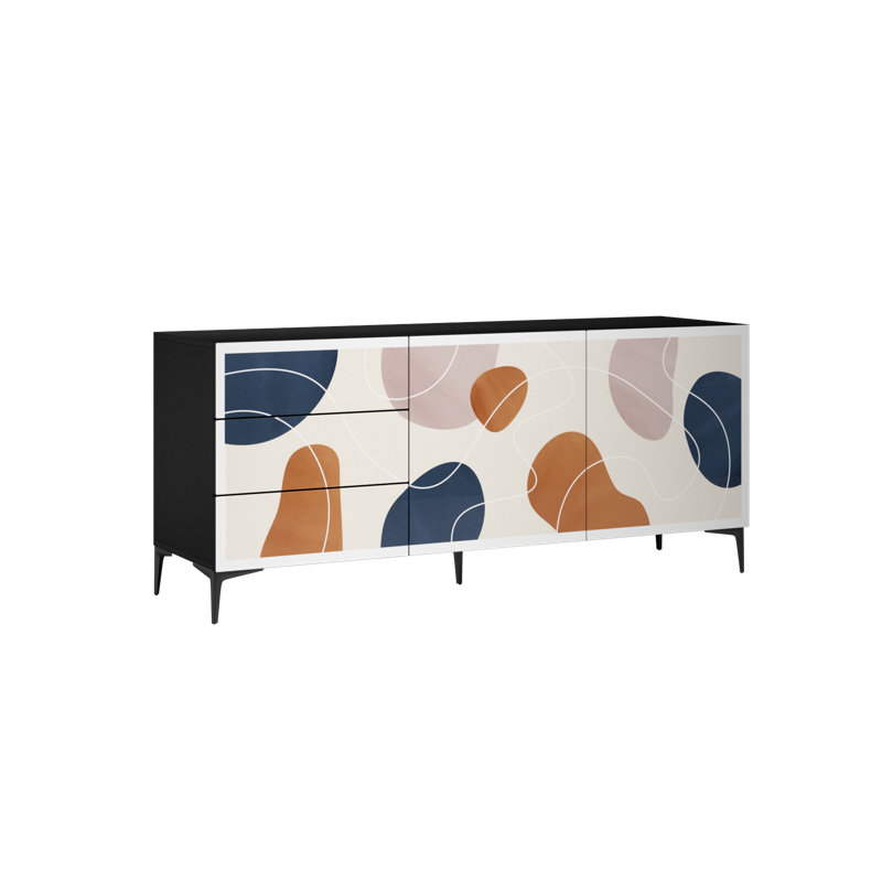 Bak 2 - Door Rectangle Accent Cabinet