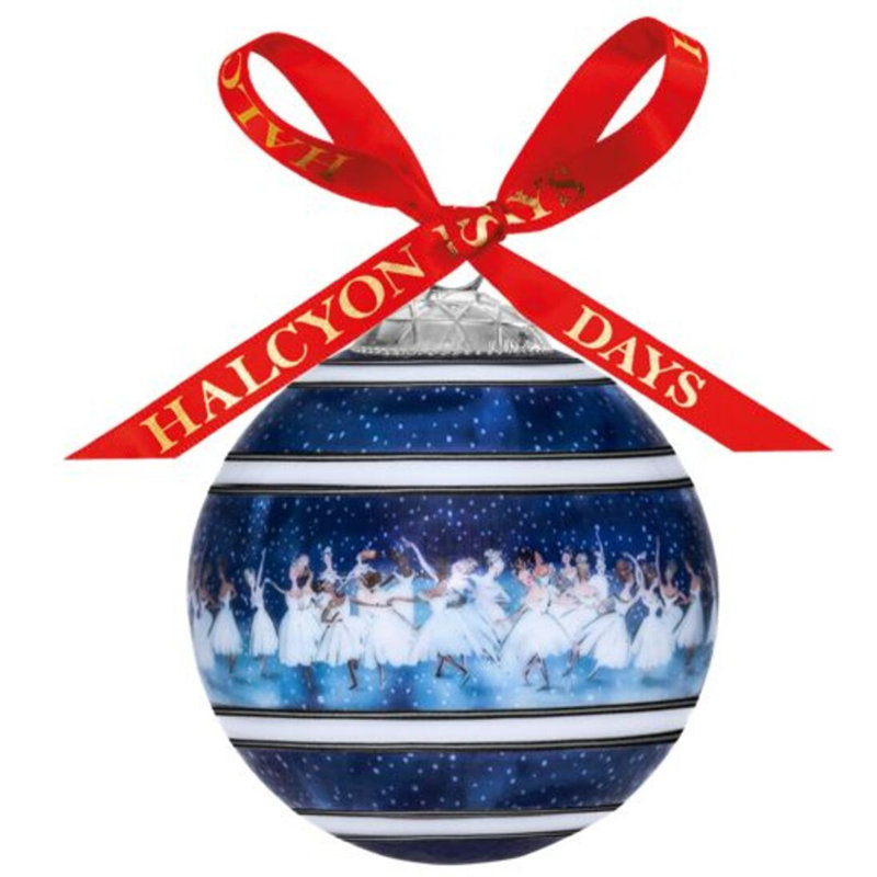 3.15'' Handmade Bone China Ball Ornament