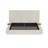 Bed Frame with Adjustable Sliding Side Table-132691551
