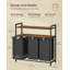 Metal Laundry Basket with Handles