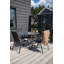 Donelson Round Glass Outdoor Dining Table - 100 cm W 100 cm D