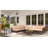 Quadrell 6 - Person Outdoor Wicker Patio Conversation Furniture Set with Optional Fire Pit Table-1810013346-1746821164