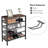 12 Pair Solid Wood Shoe Rack