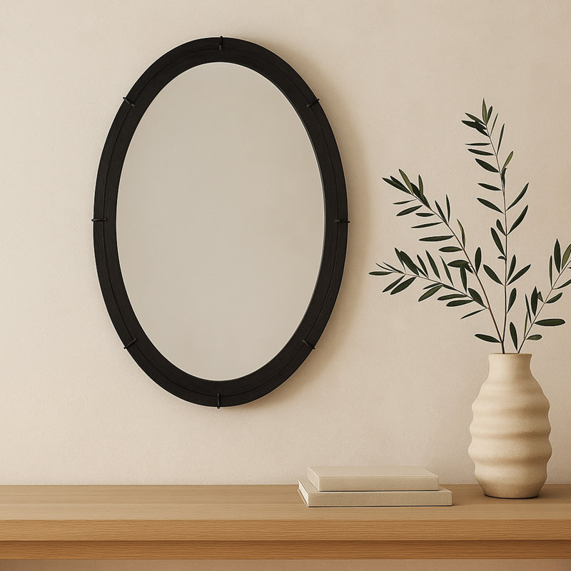 Antoni Mirror Black Large Black, 48" x 36"