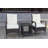 2 - Person Patio Dining Set with Square Table , Cushions Included