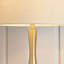 Teneyck 42Cm Brass Table Lamp Set
