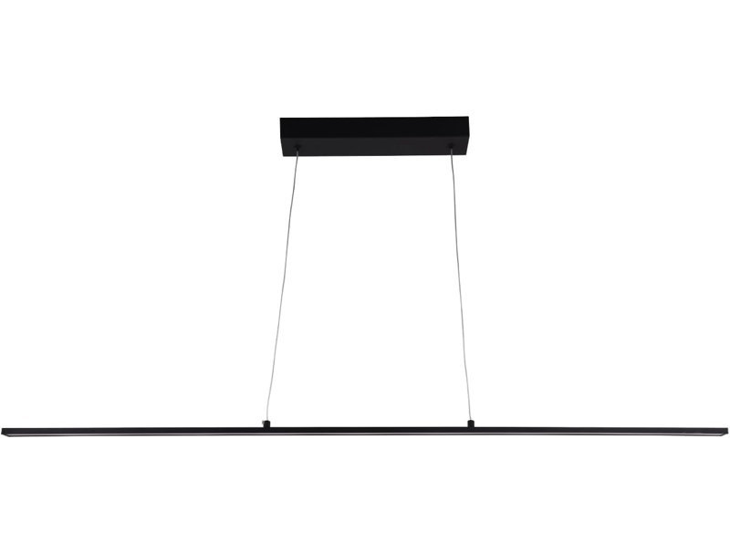 Luminaire suspendu DEL de 48 po, lustre longue bande suspendue