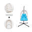 Balancelle en osier pour patio-1362208236