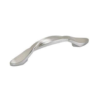 Intertwine 3 inch (76mm) Centre-to-Centre Satin Nickel Cabinet Pull - 25 Pack