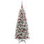 Artificial Christmas Tree with 150 LEDs White-235014595-235014596