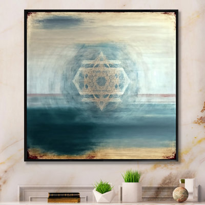 "Fondamental Patterns", impression encadrée sur toile