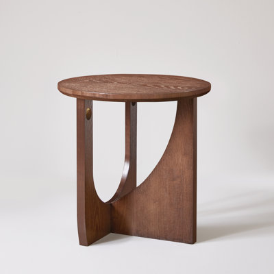 100% Solid Wood Side Table
