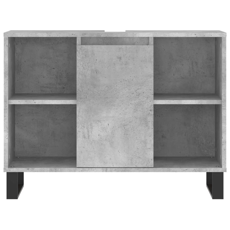Adriene Freestanding Bathroom Cabinet, Concrete Grey