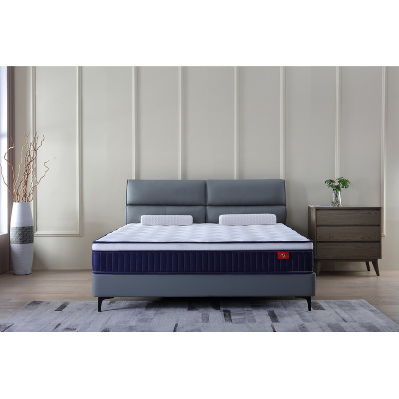 10" Medium Hybrid Mattress In A Box - Gel Memory Foam & Pocket Spring, Breathable Fabric, Certipur-US Certified, Twin/Full/Queen/King