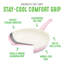 Poêle à frire en céramique antiadhésive de 12 po GreenLife Soft Grip, sans PFAS, lavable au lave-vaisselle-79108047