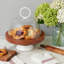 Mod White Cake Stand, Medium