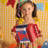  Hey Play Kids Accordion With 10 Key Buttons, Red