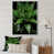 White Floater Framed