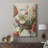 Poppy Time II -Custom Wrapped Gallery Cavas