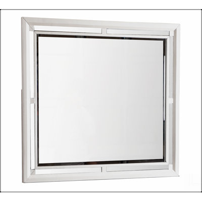 Miroir Glana Furniture Alana G6800-M, champagne argenté