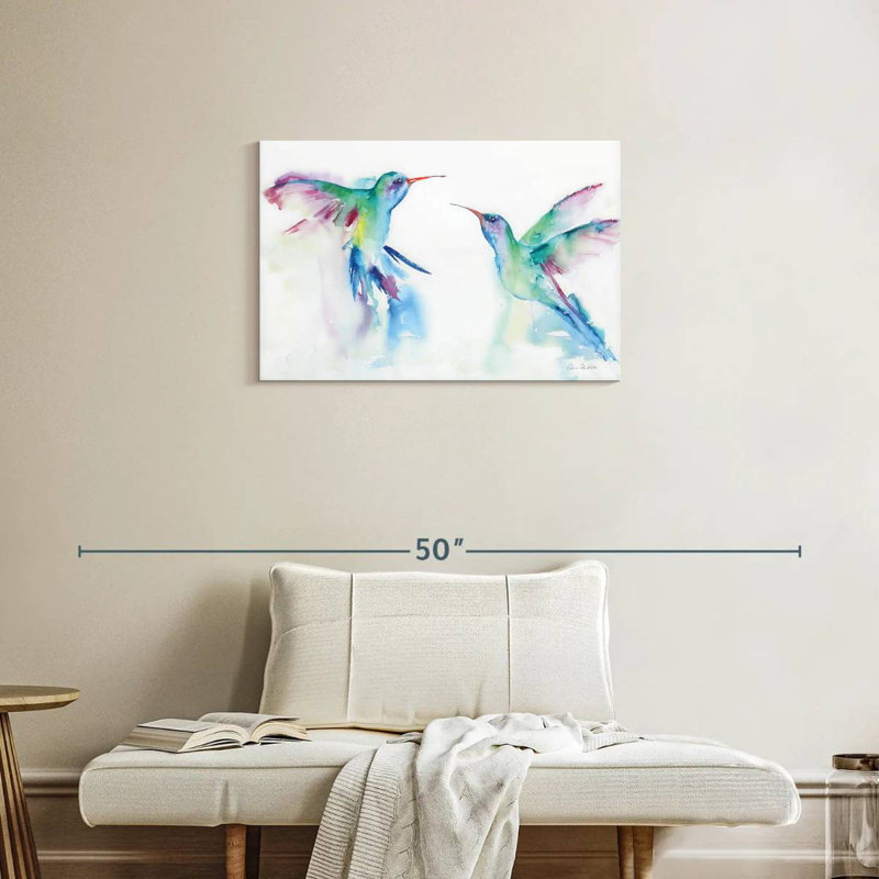 Brampt Hummingbirds I, 20" H x 30" W
