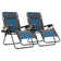 Syril Folding Zero Gravity Chair with Cushions