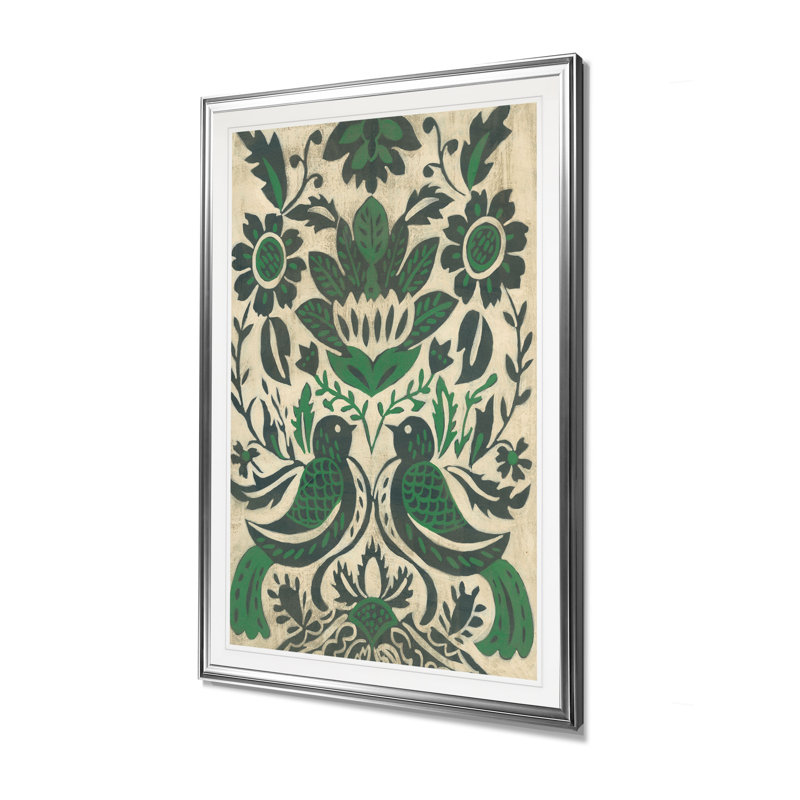 " Flight Bound IV " Print, 30" H x 22" W x 1.5" D, Silver Framed
