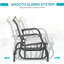 Fauteuil oscillant et balançoire Outsunny