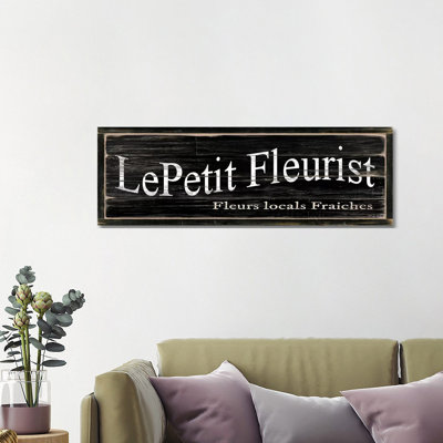LePetit Fleurist by Cindy Jacobs - Panoramic Print on Canvas