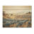 Minimalism Vineyard Dreamscape - Vineyard Wood Panel Wall Art On Natural Pine Wood-346379880