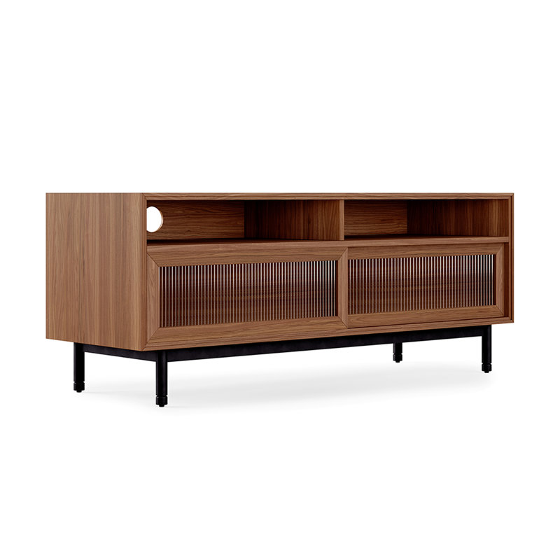 Munro Media Stand, Classic Walnut