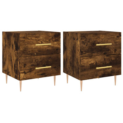40cm W Iron Bedside Table