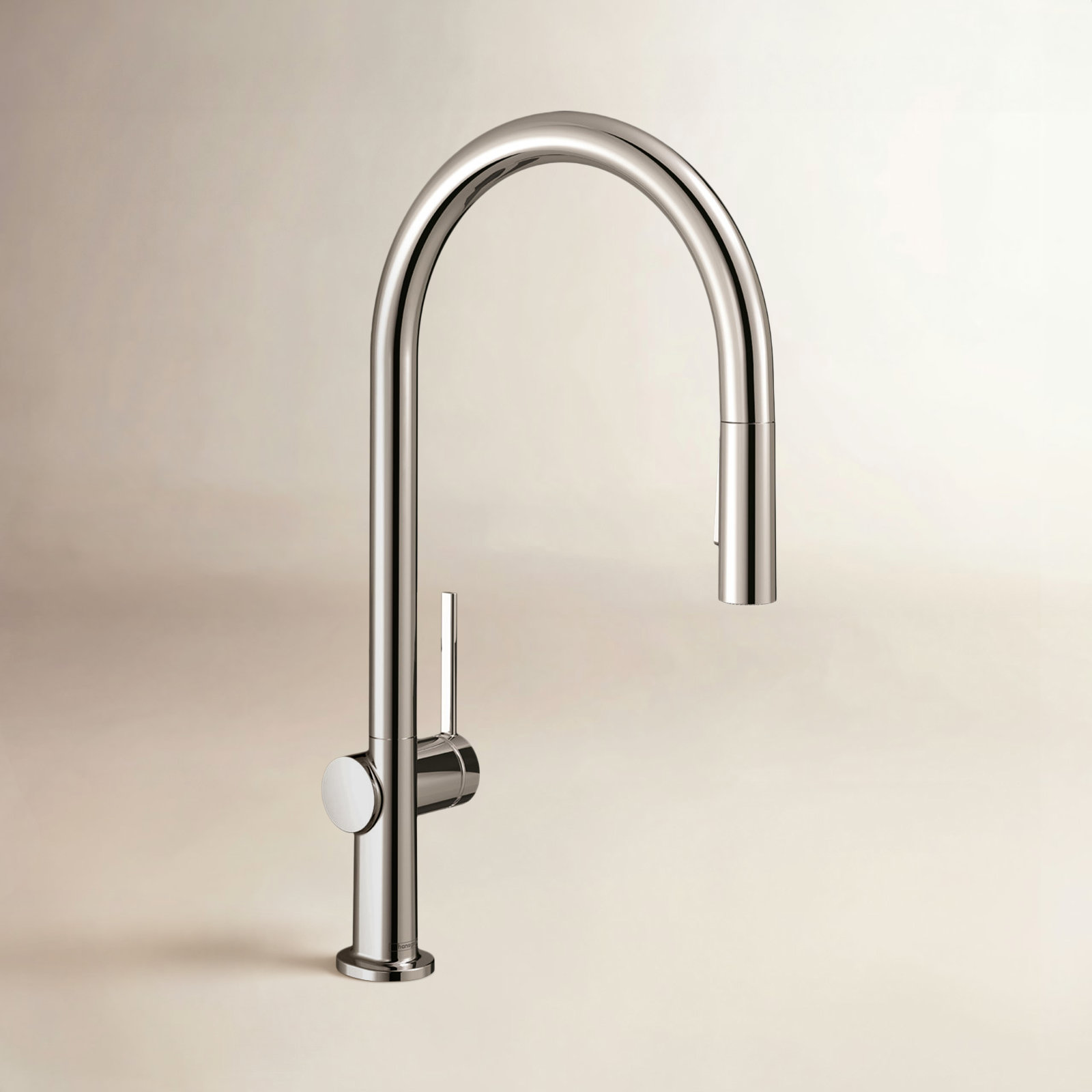 Hansgrohe Talis N Higharc Pull-Down Faucet, Polished Nickel