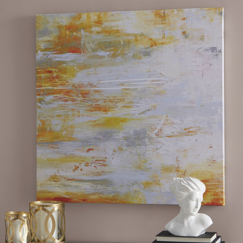 «Heart of Glass» par Frisco, impression, H 35 po x l 35 po x P 1,5 po, Toile