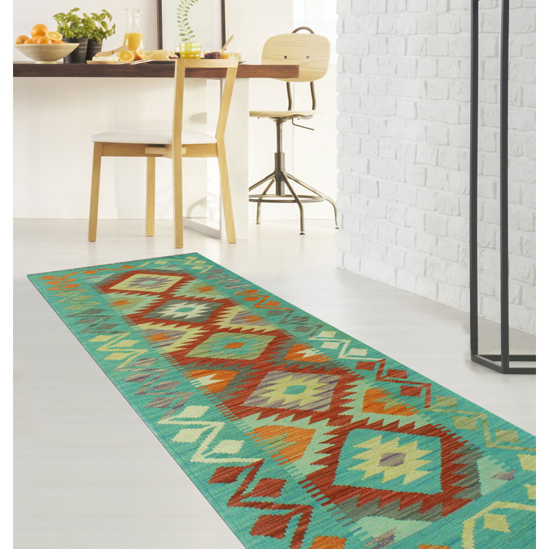 Bobbee Wool Geometric Indoor Rug