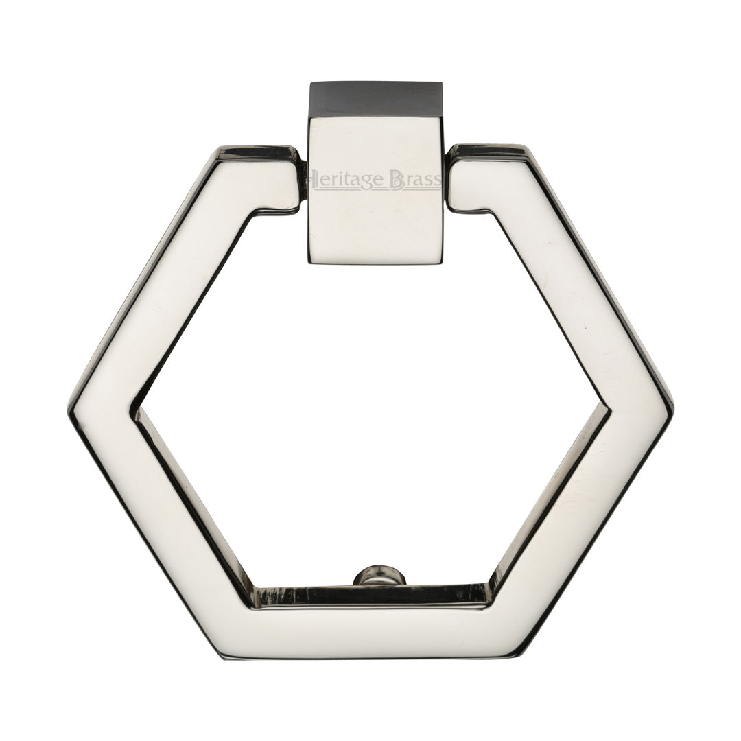 Heritage Brass Heritage Cabinet Drop Pull Hexagon Design