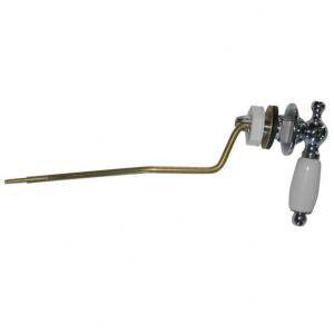 Polished Chrome Left Hand Metal Toilet Trip Lever