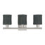 Applique murale pour meuble-lavabo 3 lumières Adabella
