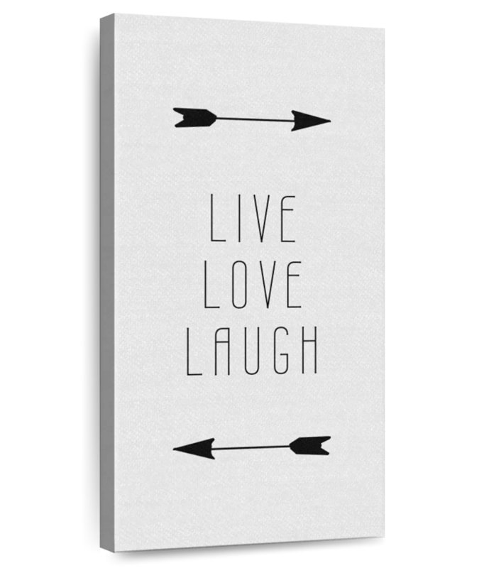 Signe «Live Love Laugh»