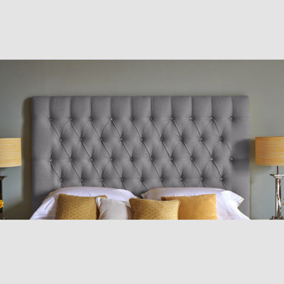 Carthy Upholstered Twill Headboard