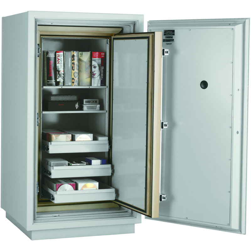 Fireproof Mixed Media Security Safe with Electronic Lock, 7.9 CuFt