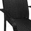 Stonefort stackable garden Chair set