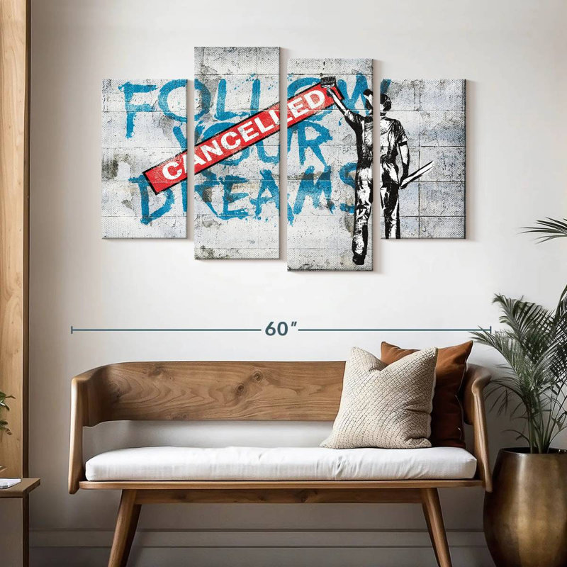 Kiahanna Cancelled, 32" H x 52" W