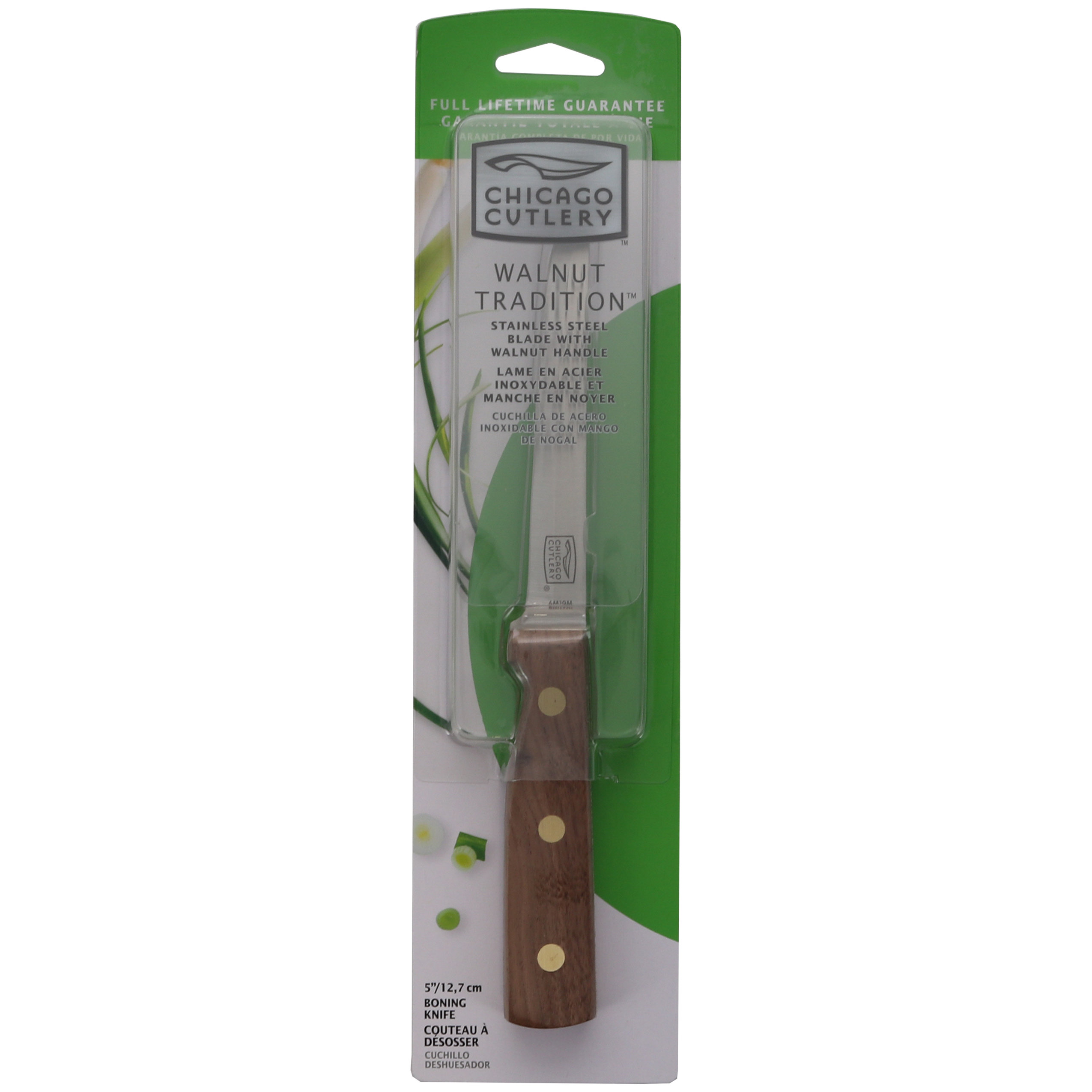 Chicago Cutlery Walnut Tradition Steak Knives, 4.5 Inch, Utensils