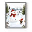 «Christmas Holiday Art», reproduction encadrée Cccxxx - bois massif-802041238-802041232