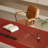 Refined Saddle Leather Desktop Desk-326331261