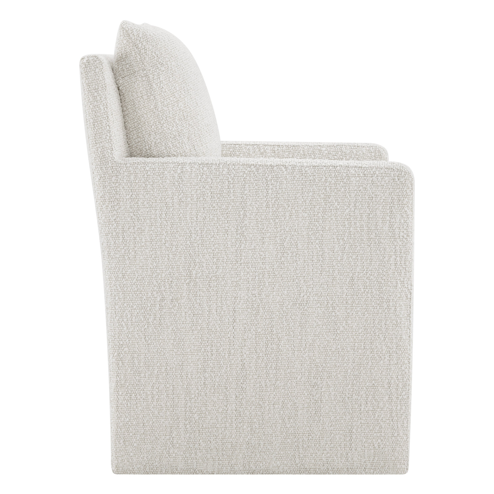 Alayaa Dining Armchair, Merino Pearl